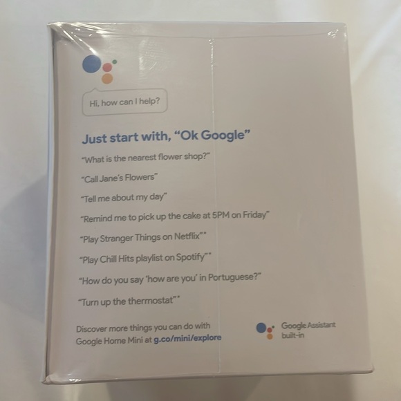 NWT in box Mini google home - Picture 4 of 4